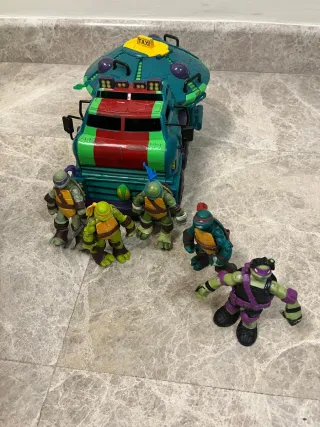 Disfraz Tortugas Ninja: Máscara y Accesorios