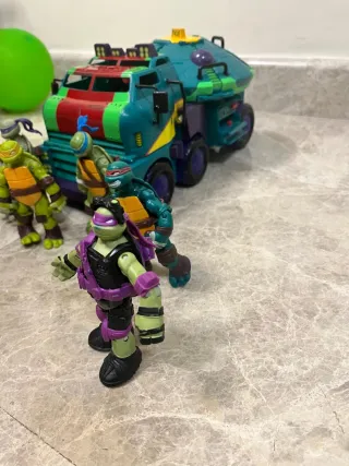 Disfraz Tortugas Ninja: Máscara y Accesorios