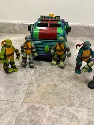 Disfraz Tortugas Ninja: Máscara y Accesorios