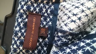 Pantalón de vestir estampado mujer