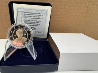 2 euros Grecia 2024 Penélope Delta Proof
