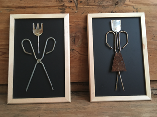 Carteles decorativos para baños