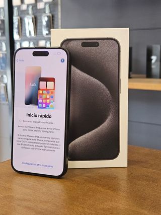 IPHONE 15 PRO 128GB NERO BATTERIA 89%