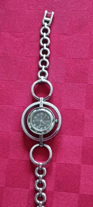Orologio acciaio inox doppio cerchio