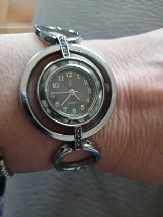 Orologio acciaio inox doppio cerchio