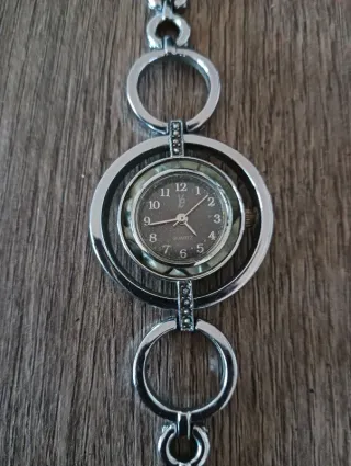 Orologio acciaio inox doppio cerchio