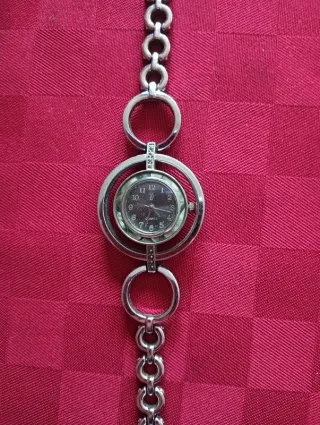 Orologio acciaio inox doppio cerchio