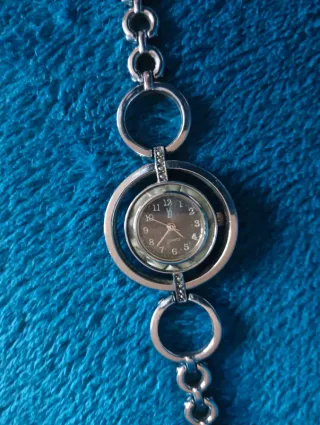 Orologio acciaio inox doppio cerchio