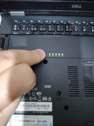 Portátil Samsung R540 Negro