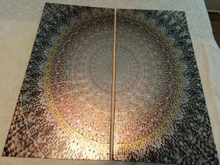 Conjunto de dos lienzos decorativos