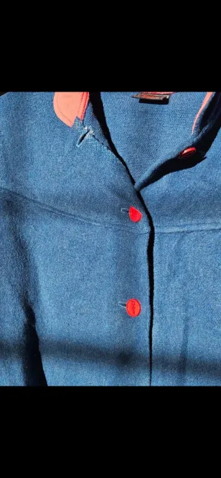 Mantella vintage Rivar lana Made in Italy