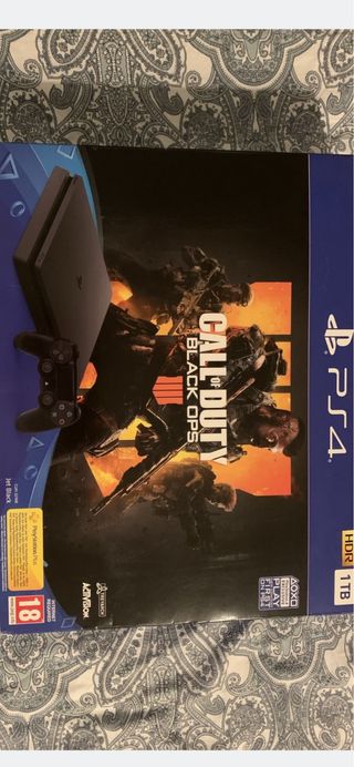 Caixa PS4 Call of Duty Black Ops 4