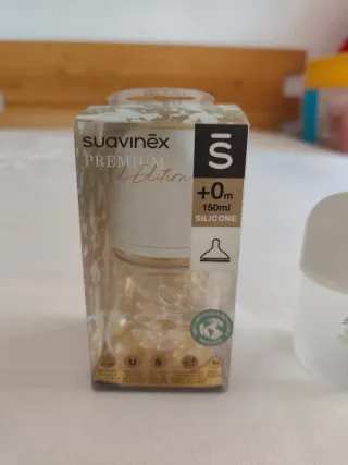 Lote recién nacido: Biberón, Colonia y Chupete