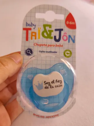 Lote recién nacido: Biberón, Colonia y Chupete