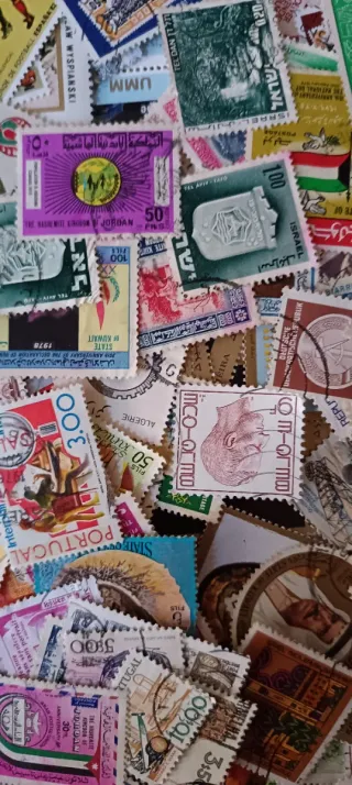 500 sellos del mundo sin repetir