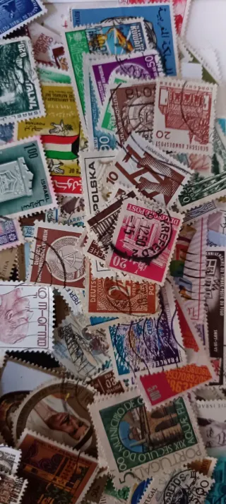 500 sellos del mundo sin repetir