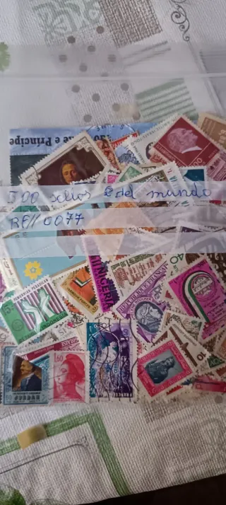 500 sellos del mundo sin repetir