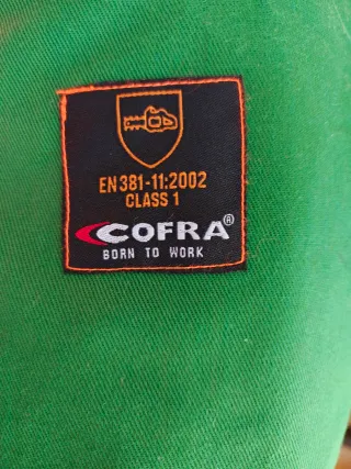 Chaqueta anticorte Cofra Talla L