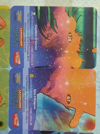 5 Lamincards Cavalieri Zodiaco Serie Hades