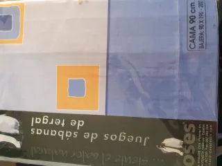 Sábanas de tergal sin estrenar