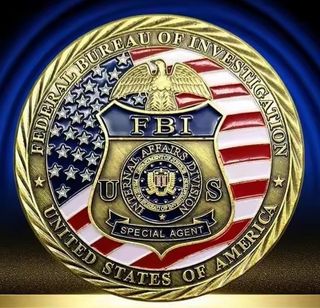 FBI MONEDA DE COLECCIÓN