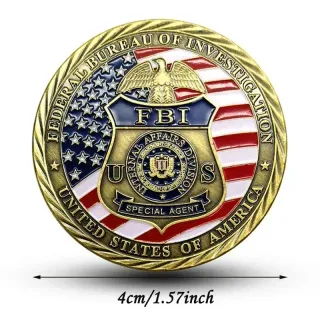FBI MONEDA DE COLECCIÓN