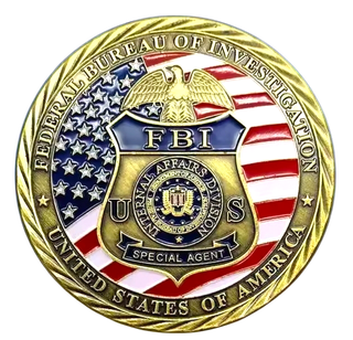 FBI MONEDA DE COLECCIÓN
