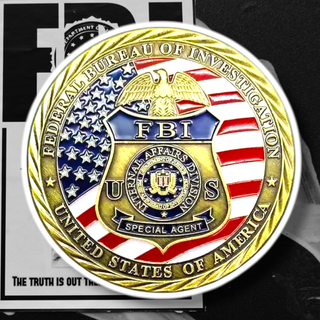 FBI MONEDA DE COLECCIÓN