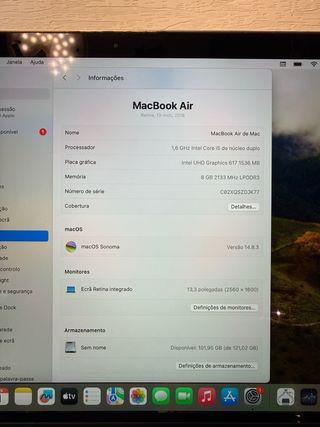 Apple MacBook Air 13” 2018 a1932