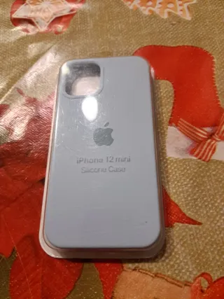 Cover iPhone 12 Mini Azzurro Chiaro Pastello