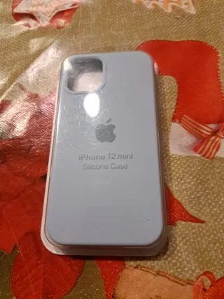 Cover iPhone 12 Mini Azzurro Chiaro Pastello