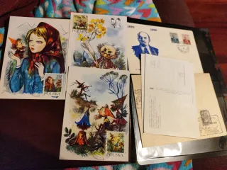 Lote sellos y sobres mundiales