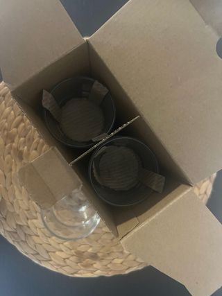 6 Vasos IKEA REKO Vidrio Transparente