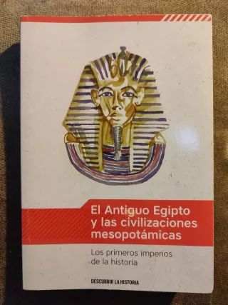 Libro el antiguo Egipto y las civilizaciones