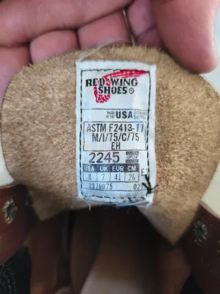 Botas Red Wing 2245 USA Trabajo Seguridad