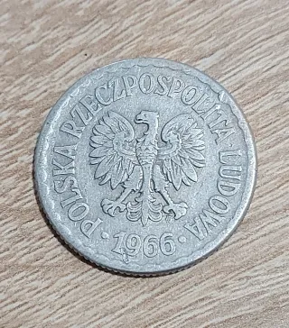 Polonia 1 Zloty 1966