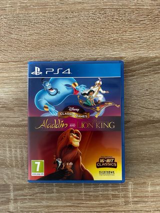 Juego PS4 Aladdin y El Rey León