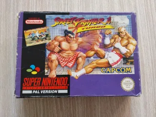 STREET FIGHTER II TURBO PAL ESPAÑA SUPER NINTENDO