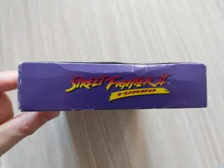 STREET FIGHTER II TURBO PAL ESPAÑA SUPER NINTENDO