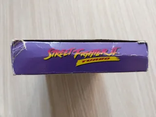 STREET FIGHTER II TURBO PAL ESPAÑA SUPER NINTENDO