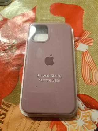 Custodia iPhone 12 mini Viola in Silicone Apple