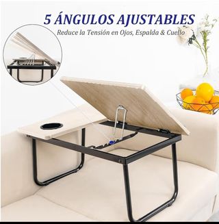 Mesita para sofá/cama de madera