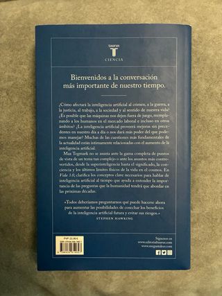 Libro Vida 3.0 de Max Tegmark