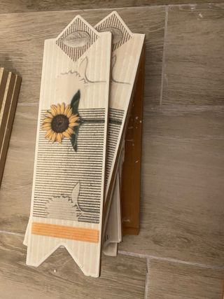 Cenefa decorativa azulejo girasol lote 8