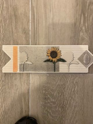 Cenefa decorativa azulejo girasol lote 8