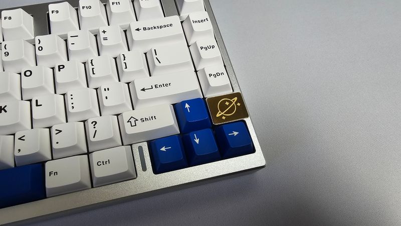 Yunzii AL75 Teclado Mecánico Blanco/Azul afbeelding 2
