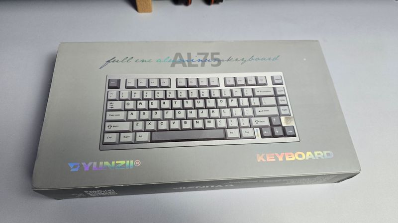 Yunzii AL75 Teclado Mecánico Blanco/Azul afbeelding 5