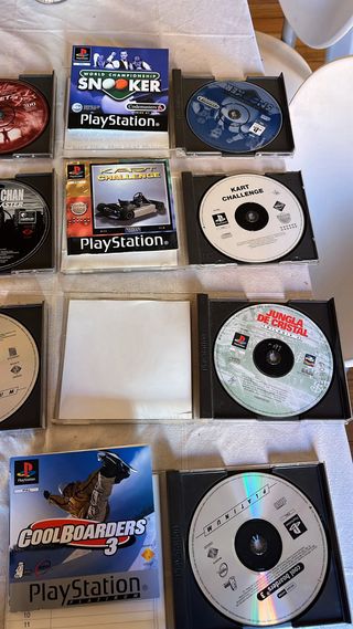 Lote Videojuegos PlayStation 1