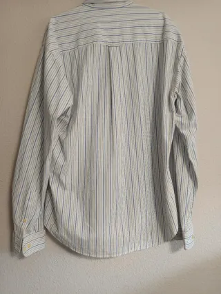 Camisa de rayas azul y blanca Green Coast Talla 5