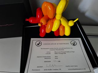 Escultura Triple Humpek Balloon Dog Whatshisname
